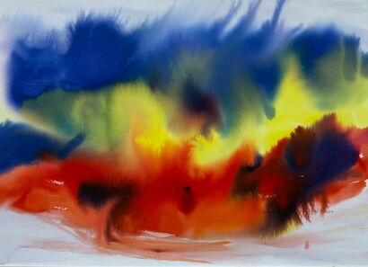 ALBA DI FUOCO  - a Paint Artowrk by Shirin Eghbal
